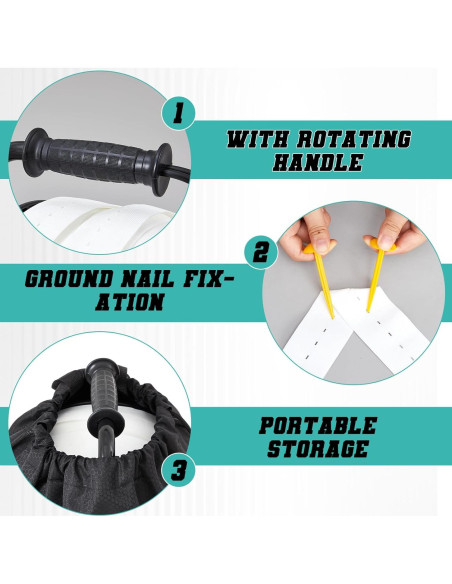 Cinta de Marcado de Campo Shimeyao 100 m para Deportes