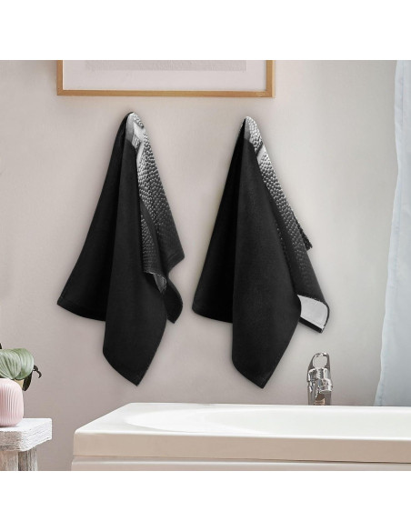 Juego de 2 Toallas de Mano Baloncesto YOCIBIUT 36.6x72cm