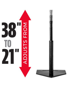 Soporte de Tee de Bateo Franklin Sports Ajustable 50.8-101.6 cm 2