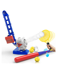 Máquina de Lanzamiento 2 en 1 iPlay, iLearn - Béisbol y Tenis
