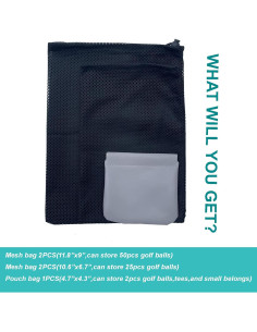 Bolsa de Golf CORECISE con Cremallera y 5 Compartimentos 2