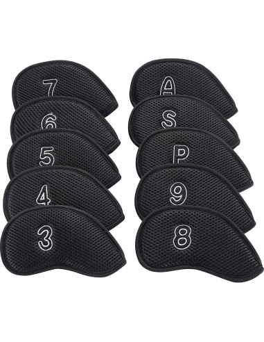 Juego de 10 Fundas de Hierro de Golf Sword &Shield - Malla