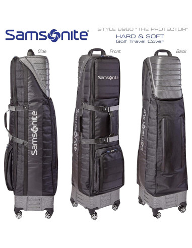 Bolsa de Viaje Dura y Blanda para Golf Samsonite El Protector