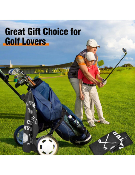 Toalla de Golf Microfibra Zutcogo con Clip - Negra, 0.12 kg