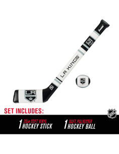 Conjunto Hockey Suave Franklin Sports NHL Los Angeles Kings 2