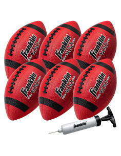 Balón de Fútbol Americano Junior Franklin Sports - Goma Duradera