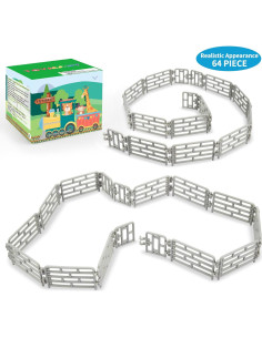 Set de Cerca Mini 64P Toymany para Animales de Granja 2