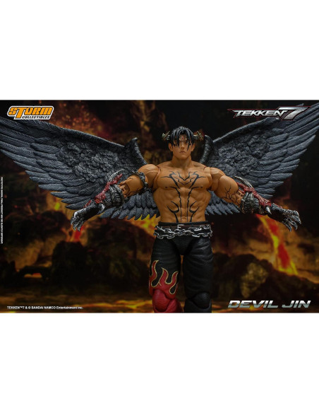 Figura de acción Storm Collectibles Devil Jin 20.32 cm Tekken 7