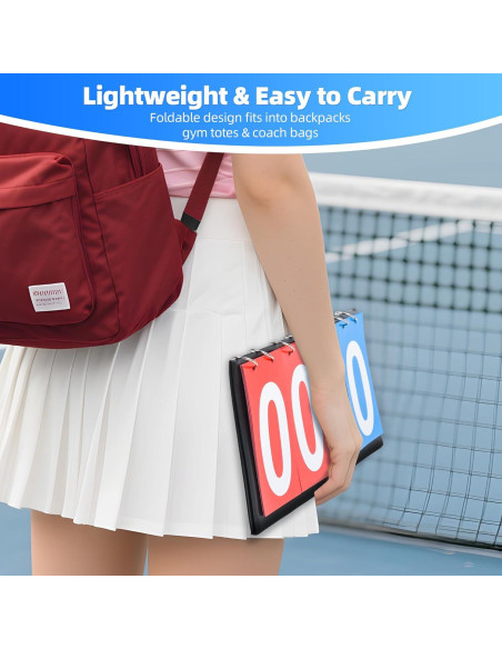 Marcador Portátil de Volteo I-MART 4 Dígitos para Deportes