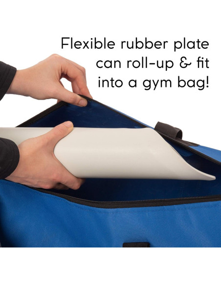 Bases de béisbol desechables Crown Sporting Goods - Goma ligera