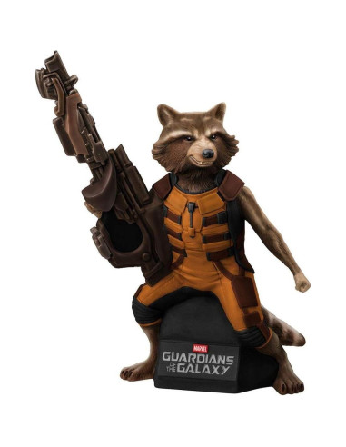 Alcancía Figural Rocket Raccoon Marvel 20.3x10.2 cm