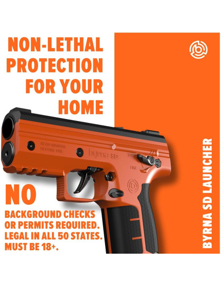 Lanzador Byrna SD - Defensa Personal No Letal - Negro
