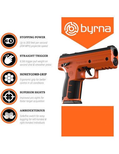 Lanzador Byrna SD - Defensa Personal No Letal - Negro
