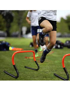 Conjunto de Vallas de Entrenamiento de Agilidad ASENVER 5 Piezas 2