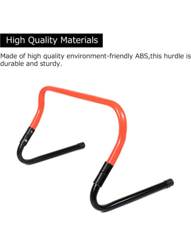 Conjunto de Vallas de Entrenamiento de Agilidad ASENVER 5 Piezas