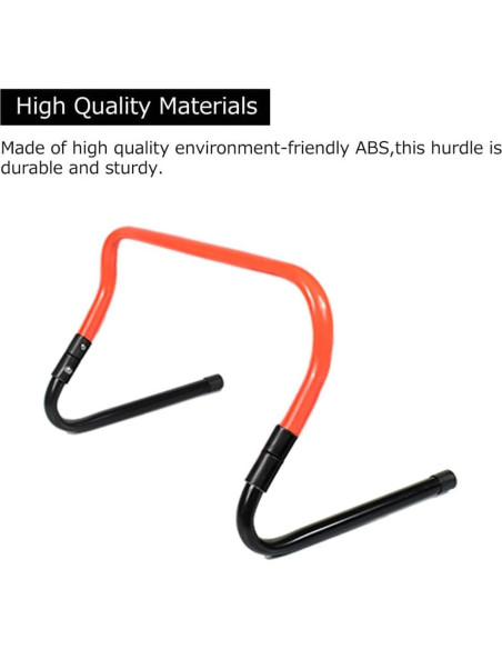 Conjunto de Vallas de Entrenamiento de Agilidad ASENVER 5 Piezas