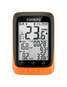 Computadora de Bicicleta CooSpo BC107 GPS Inalámbrica 2.4"