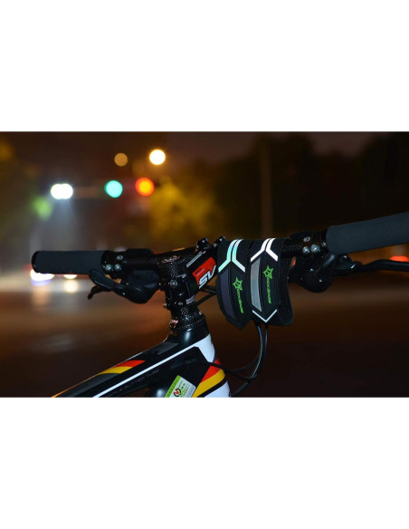 Correas Reflectantes RockBros para Pantalones y Tobillos - 2 PCS