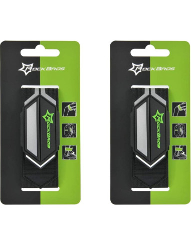 Correas Reflectantes RockBros para Pantalones y Tobillos - 2 PCS