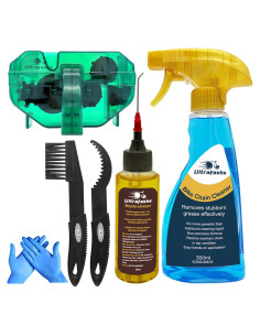 Kit de limpieza de bicicletas Ultrafashs 6 piezas 10oz