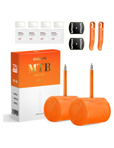 2 Tubos Interiores de Bicicleta CYCLAMI 29" TPU Válvula Presta