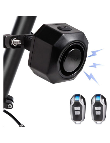 Alarma Inalámbrica para Bicicleta Baluoqi SF32 - 2 Paquetes