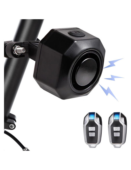 Alarma Inalámbrica para Bicicleta Baluoqi SF32 - 2 Paquetes