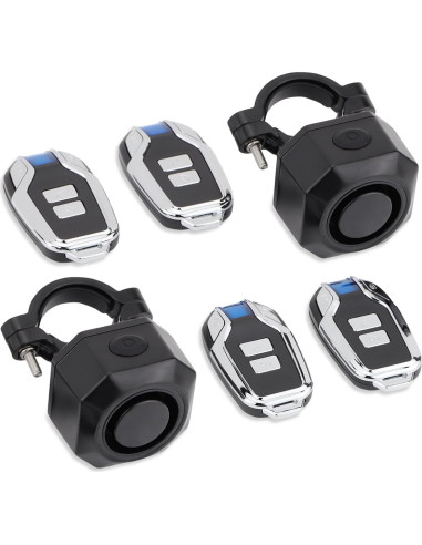 Alarma Inalámbrica para Bicicleta Baluoqi SF32 - 2 Paquetes