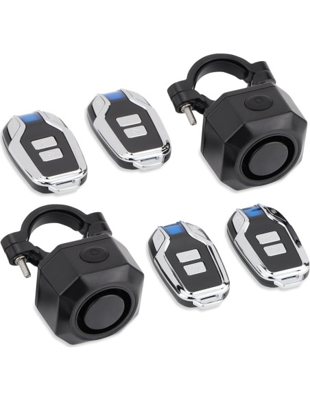Alarma Inalámbrica para Bicicleta Baluoqi SF32 - 2 Paquetes