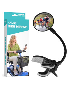 Espejo Lateral Ajustable Vive para Bicicletas y Scooters