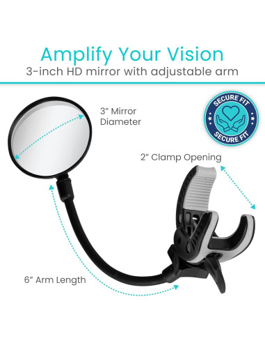 Espejo Lateral Ajustable Vive para Bicicletas y Scooters
