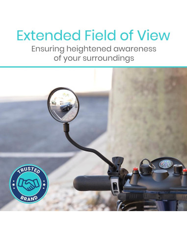 Espejo Lateral Ajustable Vive para Bicicletas y Scooters