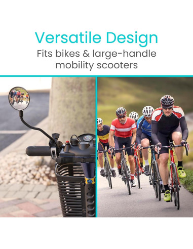 Espejo Lateral Ajustable Vive para Bicicletas y Scooters