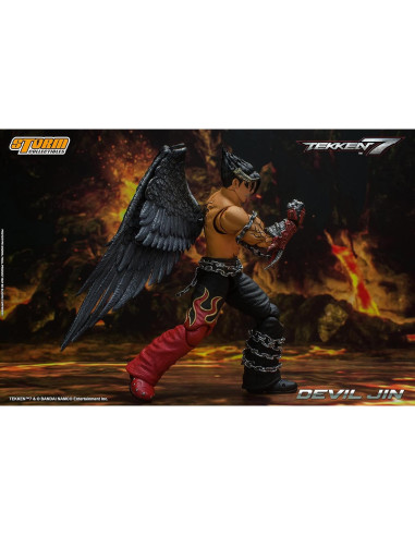 Figura de acción Storm Collectibles Devil Jin 20.32 cm Tekken 7