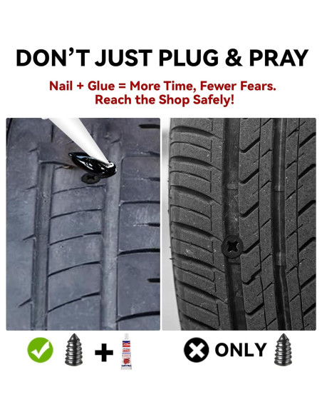 Pegamento para Neumáticos ATLASBOND 50g - Reparación Rápida y Fuerte