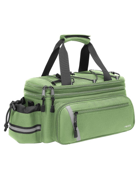 Bolsa de Soporte para Bicicleta MOSISO 8L Impermeable Verde
