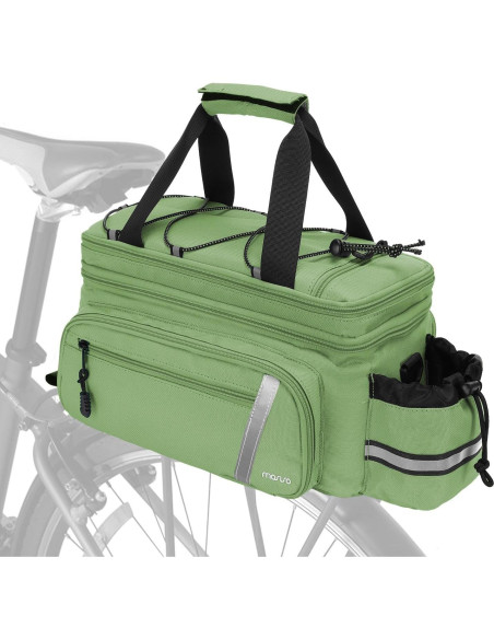Bolsa de Soporte para Bicicleta MOSISO 8L Impermeable Verde
