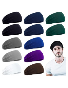 12 Diademas Deportivas LoayBhok Unisex Antideslizantes