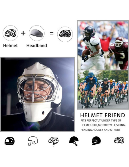 12 Diademas Deportivas LoayBhok Unisex Antideslizantes