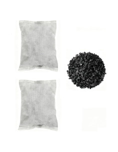 Paquete de 2 Desodorantes para Zapatos BOHLJRUI 50g Carbón Activado