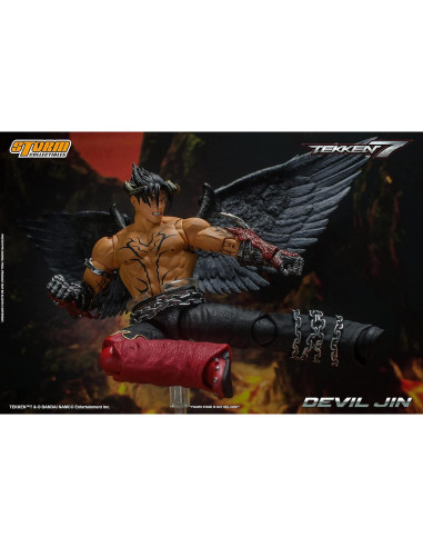 Figura de acción Storm Collectibles Devil Jin 20.32 cm Tekken 7