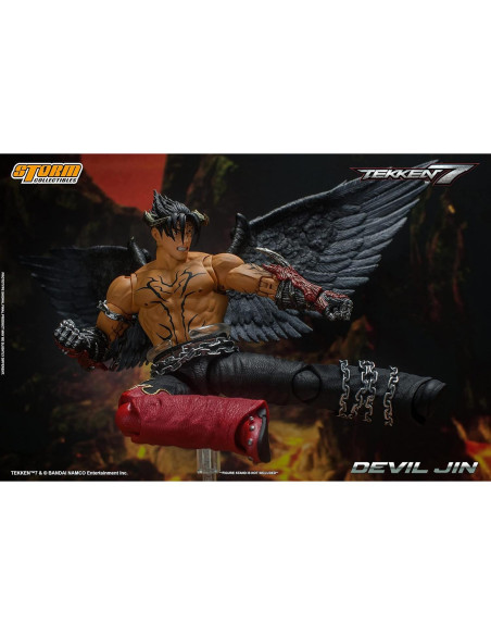 Figura de acción Storm Collectibles Devil Jin 20.32 cm Tekken 7