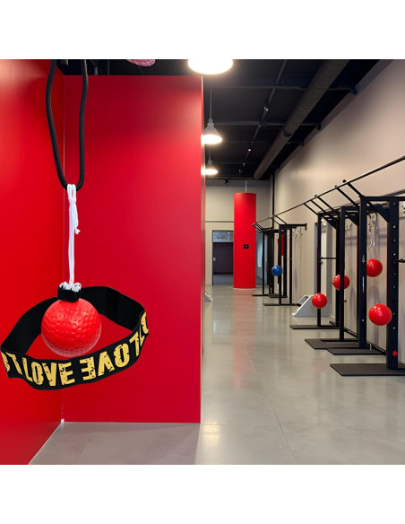 Bola de Boxeo YuanHolumid con Banda para la Cabeza - Entrenador de Reflejos