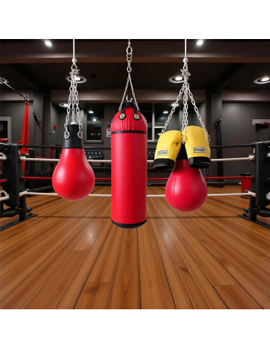 Bola de Boxeo YuanHolumid con Banda para la Cabeza - Entrenador de Reflejos