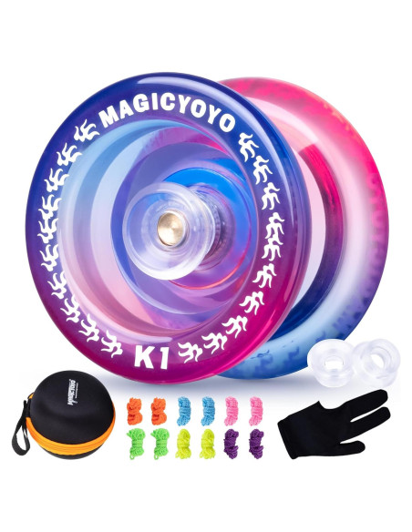 Yoyo YOSTAR K1 Plus para Niños Principiantes con Kit Completo Yoyo YOSTAR K1 Plus para Niños Principiantes con Kit Completo