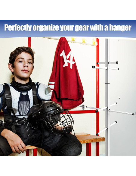 Soporte para Secar Equipos de Hockey Metal Dunzy 139.7 x 53.3 cm