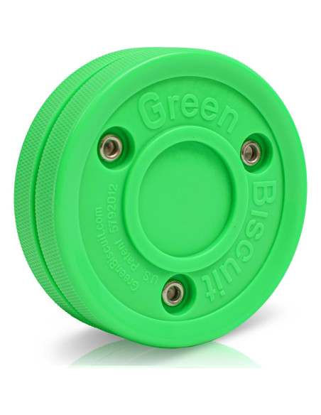 Pucks de Hockey Callejero Green Biscuit 2-Pack Original y Snipe