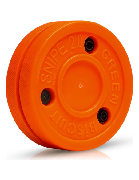 Pucks de Hockey Callejero Green Biscuit 2-Pack Original y Snipe