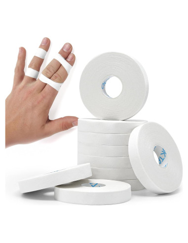 Cinta de Dedo Atlética OK TAPE 1.27 cm x 137.16 m - 10 Rollos