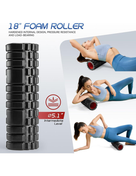 Conjunto de Rodillos de Espuma Krightlink 45.72 cm 5 en 1